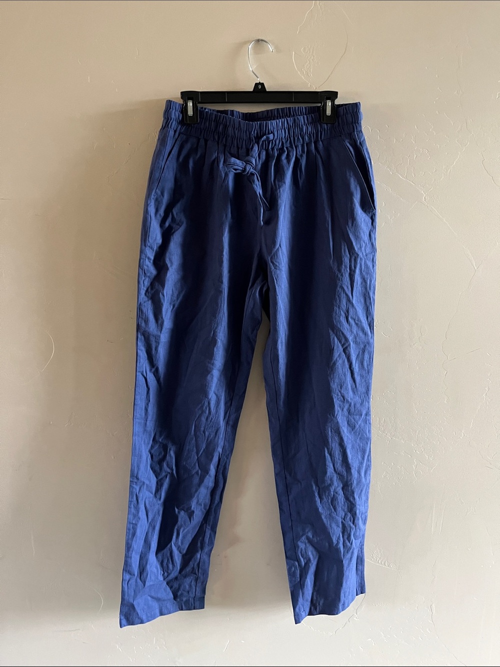 Men's Lightweight Drawstring Joggers in Blue